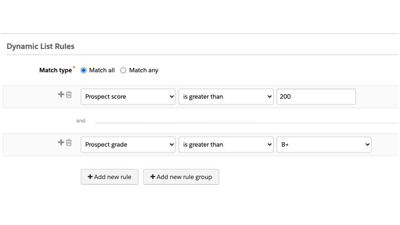 Marketing + Education = Oxymoron_ Dynamic List Rules