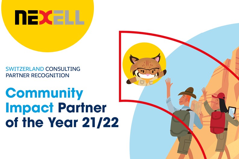 Nexell Salesforce Community Impact Of The Partner Year Award 2021_22
