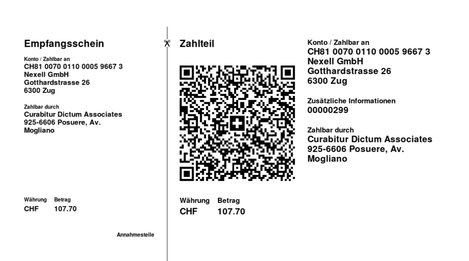 Swiss QR Bill for Salesforce